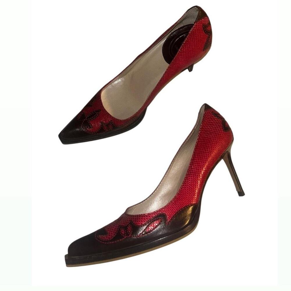 Christian dior cowboy heels in